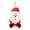 Santa Claus, variant on Bear Sippy Cup 19oz Clear Bear Glass Cup with Lid and Straw Cute Kawaii Bear Glass Bottle Mug for Juice Milk Tea Smoothies Infused Water Beverage Food Grade Microwave Safe (Glass)