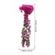 thumbnail image 2 of GOOHOCHY 2 unids hermosa simulación violeta flores artificiales colgantes faux flores, 2 of 7