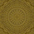 thumbnail image 1 of Ahgly Company Machine Washable Indoor Square Transitional Night Red Area Rugs, 6' Square, 1 of 7