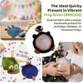 thumbnail image 3 of Crochet Lizard Coaster – Handmade Animal Mug Rug, Unique Lizard & Squirrel Coasters, Decorative Drink Coaster for Home Desk, 3pc, 3 of 8