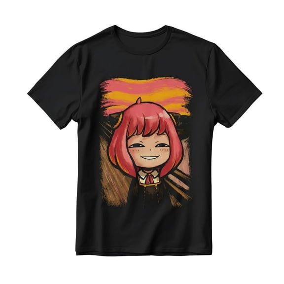 Japanese Anime Spy X Family Anya Forger Graphic Print T-Shirt