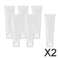 thumbnail image 1 of 2x 6x Envases Cosméticos Transparentes Recargables, Botellas Vacías de Tubos de Loción Cosmética de Repuesto, Tubos Cosméticos Vacíos para Champú , Ta 2 piezas, 1 of 8