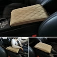 thumbnail image 2 of Hearth & Gear 2024 Upgrade General Purpose Memory Car Armrest Cushion Leather Car Armrest Car Center Console Cushion Car Seat Cushion Protector Automotive Interior Ambient Lighting Automotive Consoles, 2 of 4