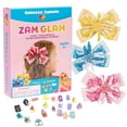 thumbnail image 1 of Rebecca Zamolo Zam Glam Hair Bow Set- Combina encantos únicos personalizados DIY moda personalizar accesorio escuela deporte uso diario, 1 of 5