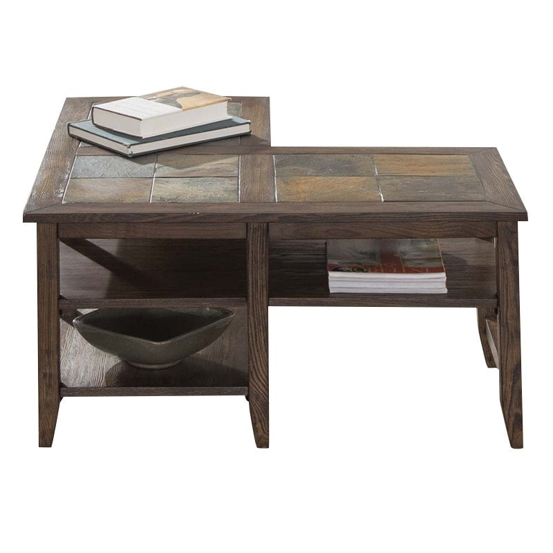 Liberty Furniture Brookstone L Shaped Coffee Table In Liberty Furniture Brookstone L Shaped Coffee Table In