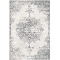 thumbnail image 2 of nuLOOM Leola Vintage Medallion Area Rug, 5' x 7' 5", Grey, 2 of 4