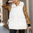 thumbnail image 2 of Vedolay Warm Winter Coats Business Fall Coat Work Winter Coats White,M, 2 of 5