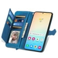 thumbnail image 4 of Wallet Multi Card Slot Flip Zipper Leather Case For Samsung Galaxy A55 A35 A25 A15 A05 A05S A14 A24 A34 A54 Phone case, 4 of 14