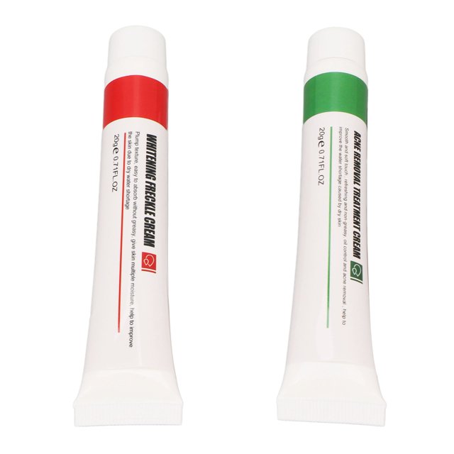 Crema de Tratamiento ANGGREK para Eliminar el Acné Tratamiento de Eliminación de Acné Brillante Textura Ligera