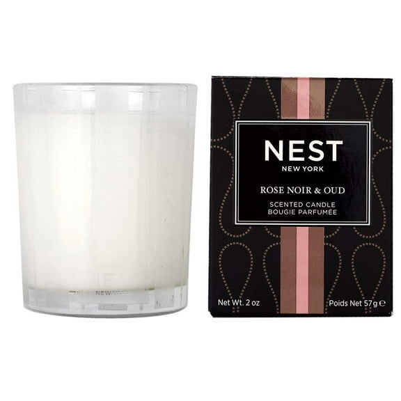 Nest 240607 2 oz Scented Candle - Rose Noir & Oud