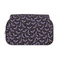 thumbnail image 2 of Hirioo Bat Purple for Large Grid Mesh Pencil Case with Zipper Stationery Organizer Case, 2 of 7