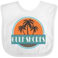 thumbnail image 3 of Inktastic Gulf Shores Alabama Vacation Boys or Girls Baby Bib, 3 of 4