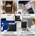 thumbnail image 2 of Fireproof Document Box,Blacksmith 4 Pack Fireproof Document Bags with Reflective Strip and Zipper,Fire Proof Money Bag for Cash, Safe Storage for Documents Valuables, Passports, 2 of 6