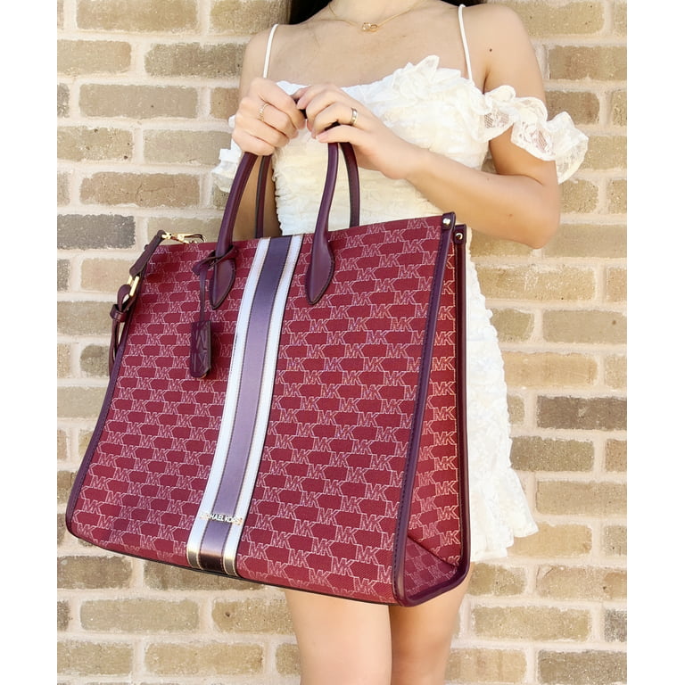 Michael Kors Bags | Michael Kors Mirella Large Tote Crossbody | Color: Red | Size: Os | Fashionstylestd's Closet