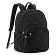 thumbnail image 1 of Mochila BAGSMART para portátil de viaje de 15,6 pulgadas, resistente al agua, negra, 1 of 7