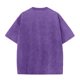 thumbnail image 3 of Ceisia Men's Vintage Washed Solid Crew Neck Short Sleeve T-Shirt Casual Retro Top Purple XXXXL Gifts, 3 of 7