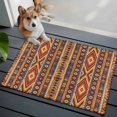 thumbnail image 3 of 2x3 Ft Entryway Area Rug, Southwest Boho Kitchen Rug Runner Washable Floor Mat, Retro Farmhouse Abstract Geometric Striped Non Slip Indoor Door Mat Throw Carpet for Bathroom Living Room Bedroom, 3 of 8