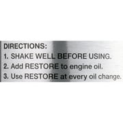 Restore 6-Cylinder Formula Engine Restorer and Lubricant - 12.5 fl oz