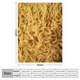 thumbnail image 4 of Nawypu  Novelty Instant Noodles Blanket, Funny Realistic Food Throw Blankets Ramen Texture Print Flannel Blanket for Bedroom Living Rooms Sofa Couch Beds Office Lap, 4 of 6