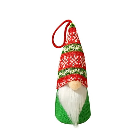 

Veki Long Man Knitted Illuminated 2022 Tree Pendant Doll Old Christmas Beard Doll Decoration Hangs Easter Hanging Eggs