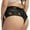 Black, variant on Ladies Soft Brief Underwear Plus Size High-Waist Lace Seamless Breathable Dailywear Panties Lightweight Comfy Stretch Underpants