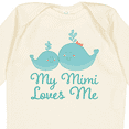 thumbnail image 4 of Inktastic My Mimi Loves Me Boys or Girls Long Sleeve Baby Bodysuit, 4 of 5