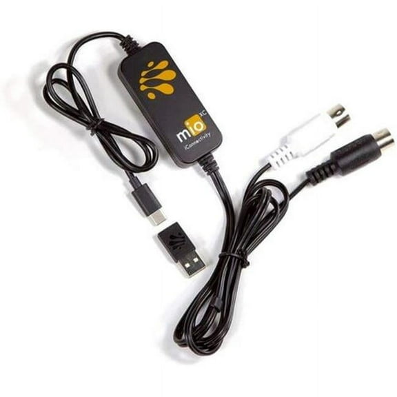 iConnectivity Products 356420 mioXC USB to MIDI Interface for PC, Mac, IOS & Android