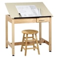 thumbnail image 2 of Diversified Woodcrafts DT-9A30 36 x 24 x 30 Art-Drafting Table, 2 of 3