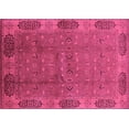 thumbnail image 1 of Ahgly Company Indoor Rectangle Oriental Purple Industrial Area Rugs, 2' x 4', 1 of 4