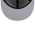 thumbnail image 5 of Men's New Era Black/Royal Golden State Warriors 2-Tone 59FIFTY Fitted Hat, 5 of 6