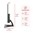 thumbnail image 4 of onn 27" FHD (1920 x 1080p) 144Hz 1ms Gaming Monitor, Black, 4 of 7