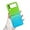 Green&Blue, variant on Magnetic Case for Samsung Galaxy Z Flip 4 Case [Compatible with MagSafe] Camera Protector & Luxury Gradient Ultra Slim Soft Silicone Shockproof Case for Women Men, Purple&Grey