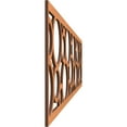thumbnail image 3 of Ekena Millwork 46 3/4"W x 10"H x 1/4"T Hemingway Fretwork Moulding, Cherry, 3 of 13