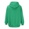 thumbnail image 6 of Baberdicy Womens Zip up Hoodies Long Sleeve Sweatshirts Fall Outfits Oversized Sweaters Casual Fashion Jackets Green, Size: S-5Xl, 6 of 6