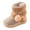 Z1-Beige, variant on Toddler Snow Boots for Girls Boys Winter Warm Furry Lined Kids Non Slip Outdoor Shoes (Toddler/Little Kid) Pink for Size 6