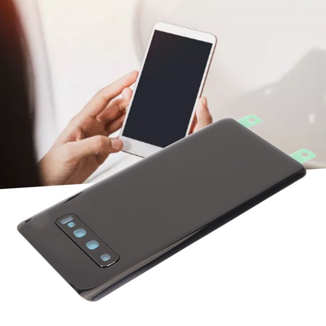 Back Glass Replacement for S10 Phone Rear Panel Housing Cover with Touch Screen Pen Pre Installed Camera Lens and Tape Repair Tools Kit