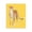 Elegant Cheetah Portrait Yellow, variant on Stupell Industries Exotic Cheetah over Yellow Canvas Wall Art, design by Karolina Sato