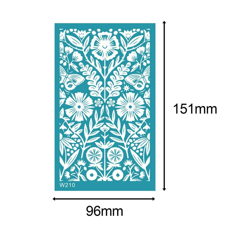 Silk Screen Stencils for Polymer Clay Reusable Silkscreen Print