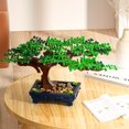 thumbnail image 1 of Seahorses Bonsai Tree Building Blocks  Home Decor Accessories For Adults  Creative Artificial Plants Building Kits (653 PCS), 1 of 6