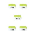 thumbnail image 1 of Wisewang Wall Charger 3 Port Plug Small Compact USB Power Adapter Safe Phone Charging Cell Phones Cameras Socket Mobile Green 5Set, 1 of 6