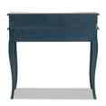 thumbnail image 6 of Bowery Hill Blue Spruce Finished Wood Accent Writing Desk, 6 of 11