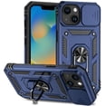 thumbnail image 1 of Estuche GANGXUN para iPhone 15 Plus, soporte giratorio 360°, estilo mecánico y magnético, 1 of 5