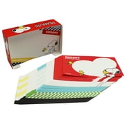 Snoopy and the Gang Assorted Design Memo Card Collection (Non-Sticky)