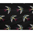 thumbnail image 4 of oneOone Polyester Lycra Fabric Swallow Bird Embroidery Decor Fabric Printed BTY 56 Inch Wide, 4 of 4