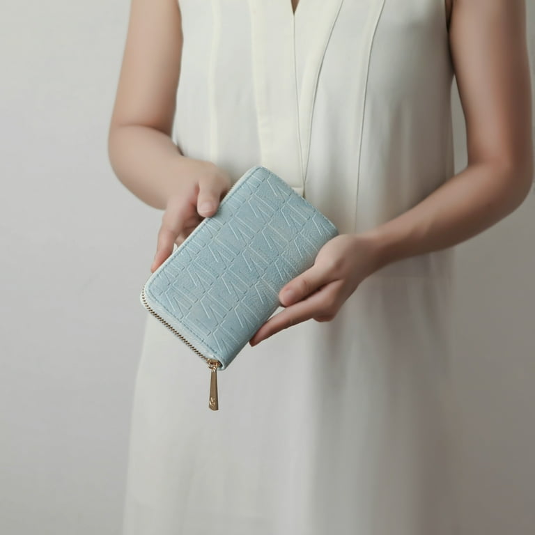 MKF Collection Aurora Wristlet Wallet In Navy photo 6