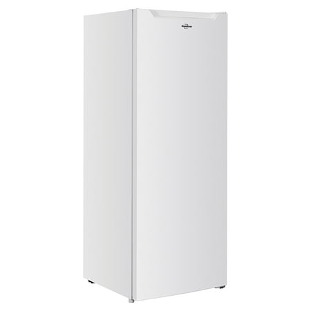 Koolatron 5.9 Cu. ft. Upright Freezer, Slim Freezer 168Litre, White, Manual Defrost