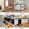 thumbnail image 6 of Cats Rubber Mats Kitchen Rugs Kitchen Runner, Rectangular 15.7"x59", Washable, , Absorbent, 6 of 6