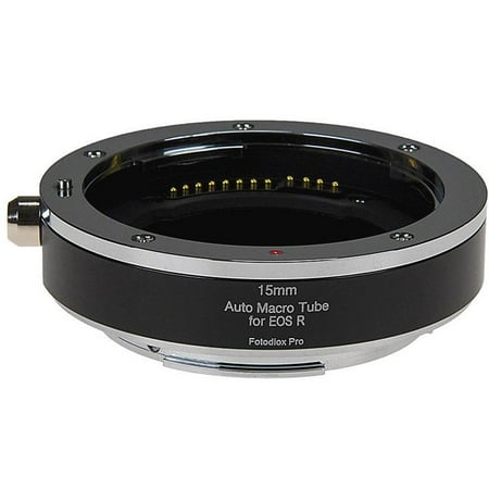 Fotodiox Pro 15mm Automatic Macro Extension Tube for Canon RF (EF-R) Mount MILC Cameras