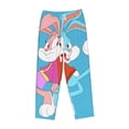 thumbnail image 4 of Tiny Toons Looniversity Women's Pajama Pants Lounge Daily Novelty Cozy Sleep Bottoms Pants Sleepwear With Pockets, 4 of 8