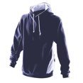 thumbnail image 1 of Finden & Hales - Sudadera con capucha Modelo Pull Over hombre caballero - Gym/Correr/Deporte (Azul marino/ Blanco) Finden & Hales UTRW422_navywhite, 1 of 1